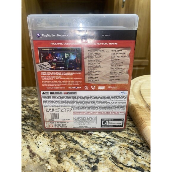 Rock Band: Country Track Pack Vol. 2 (Sony PlayStation 3, 2011) Complete - Picture 2 of 5